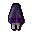 Purple elegant legs