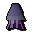 Purple elegant skirt