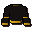 Black wizard robe (g)