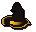 Black wizard hat (g)