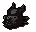 Black dragon mask