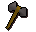 Iron battleaxe
