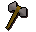 Steel battleaxe