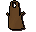 Brown apron