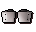 Dark tuxedo cuffs