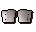 Light tuxedo cuffs