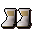 Light tuxedo shoes