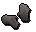 Grey gloves
