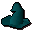 Teal hat