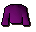 Purple robe top