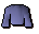 Blue robe top